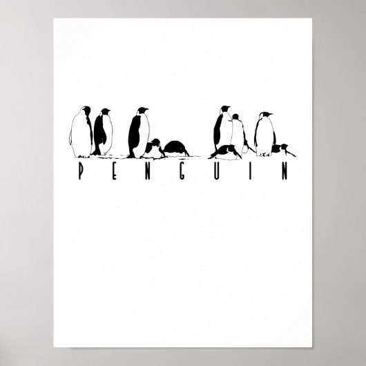 Pinguine Poster (Vorne)