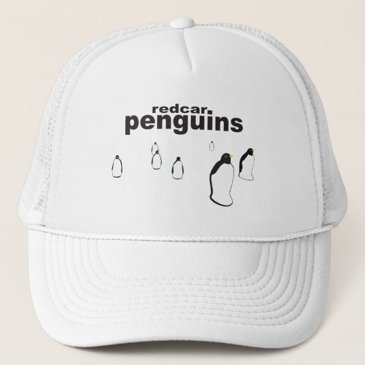Pinguine Redcar Truckerkappe (Vorderseite)