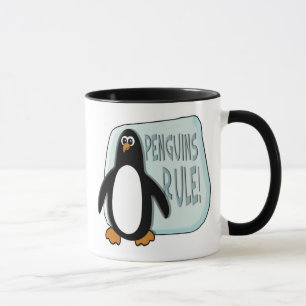 Pinguine regieren Tassen