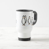 Pinguine Reisebecher (VorderseiteRechts)