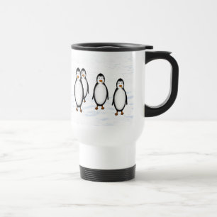 Pinguine Reisebecher