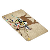 Pinguine reisen Winter Magnet (Rechte Seite)