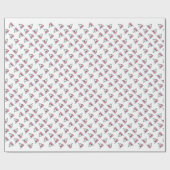 Pinguine segeln in einem Weihnachtsbootmann Geschenkpapier (Flach)