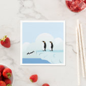 Pinguine Serviette (Beispiel)