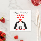 Pinguine Serviette (Beispiel)