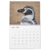 Pinguine sind Cool Calendar 2025 mit Beschreibunge Kalender (Mär 2027)