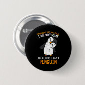Pinguine sind großartig, deshalb Jungen Mädchen Ki Button (Vorne & Hinten)
