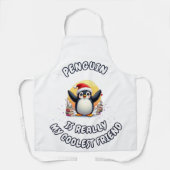 Pinguine sind meine Coolststen Freunde" Niedliche Schürze (Vorderseite)