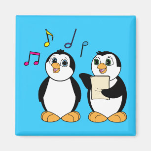 Pinguine Singing Magnet