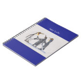 Pinguine Spiralbuch Notizblock (Linke Seite)