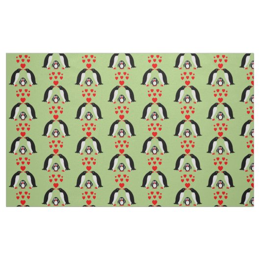 Pinguine Stoff (Fat Quarter (45,7 x 55,9 cm))