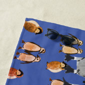 Pinguine Strandtuch (Beispiel)