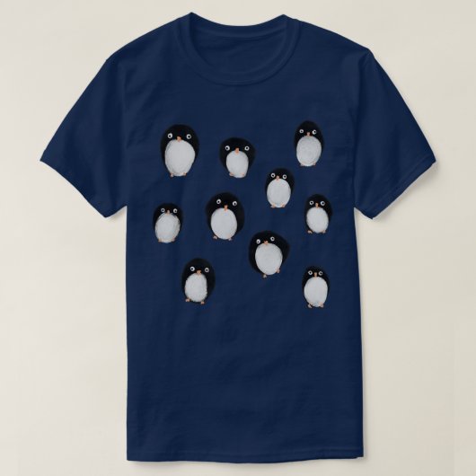 Pinguine T-Shirt (Design vorne)
