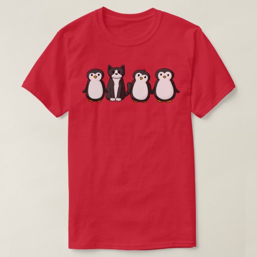 Pinguine T-Shirt (Design vorne)