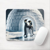 Pinguine tanzen langsam von Iglu Mousepad (Mit Mouse)