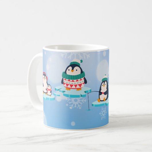 Pinguine Tasse (Vorderseite Links)