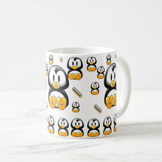 Pinguine Tasse (VorderseiteRechts)