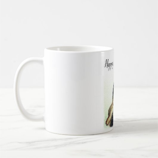 Pinguine-Tasse des Vaters Kaffeetasse (Links)