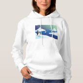 Pinguine und Eis Hoodie (Vorderseite)