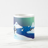 Pinguine und Eis Kaffeetasse