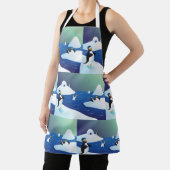 Pinguine und Eis Schürze (InSitu)