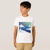 Pinguine und Eis T-Shirt (Vorne ganz)