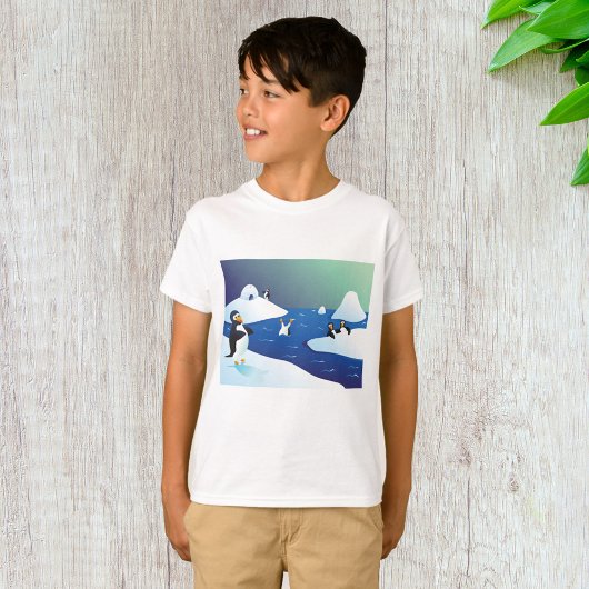 Pinguine und Eis T-Shirt