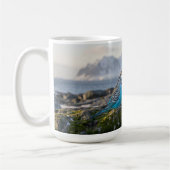 Pinguine und Sittiche Kaffeetasse (Links)