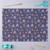 Pinguine und Tissue of Christmas Trees Seidenpapier (Basteln)