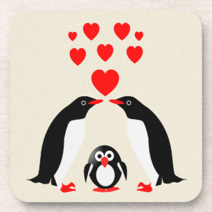 Pinguine Untersetzer