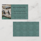 Pinguine Visitenkarte (Vorne/Hinten)