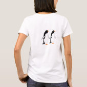 Pinguine vorder und hintere T-Shirts (Rückseite)