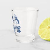 Pinguine, Wale und Dolphin Schnapsglas (Rechts)