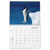 Pinguine Wall Calendar Kalender (Mär 2027)