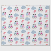 Pinguine Wrapping Paper Geschenkpapier (Flach)