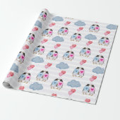 Pinguine Wrapping Paper Geschenkpapier (Ungerollt)