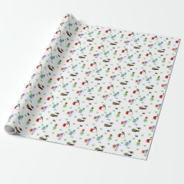 Pinguine Wrapping Paper Geschenkpapier