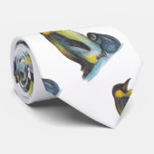 Pinguine zeichnend Krawatte (Gerollt)