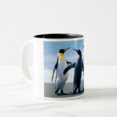 Pinguine Zweifarbige Tasse (Vorderseite Links)