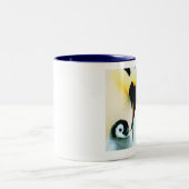 PINGUINE ZWEIFARBIGE TASSE (Mittel)