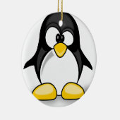 Pinguineinzelteile Keramik Ornament (Rechts)
