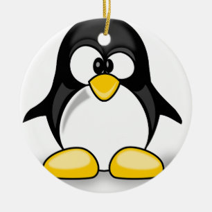 Pinguineinzelteile Keramik Ornament