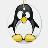 Pinguineinzelteile Keramik Ornament (Links)