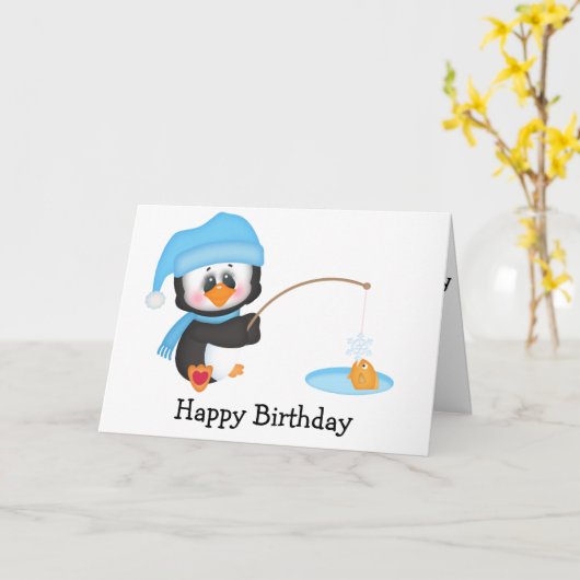 Pinguineisfischerei Karte (Gelbe Blume)