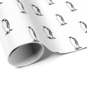 Pinguinempervogel Geschenkpapier (Rolleneckpunkt)
