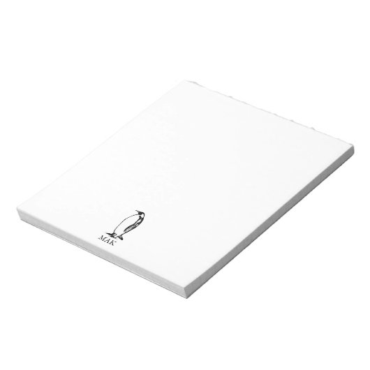 Pinguinempervogel Notizblock (Rotiert)