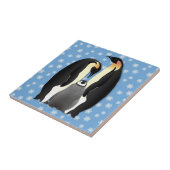 Pinguinfamilie Fliese (Seite)