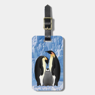 Pinguinfamilie Gepäckanhänger