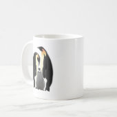 Pinguinfamilie Kaffeetasse (Vorderseite Links)