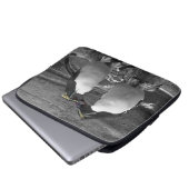 Pinguinfarbexplosion Laptopschutzhülle (Vorne Knopf)
